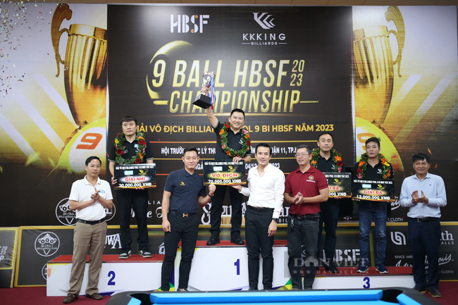 Pool 9bi Giải vô địch Billiards Pool 9 bi HBSF mở rộng năm 2023: Nhà vô địch ...